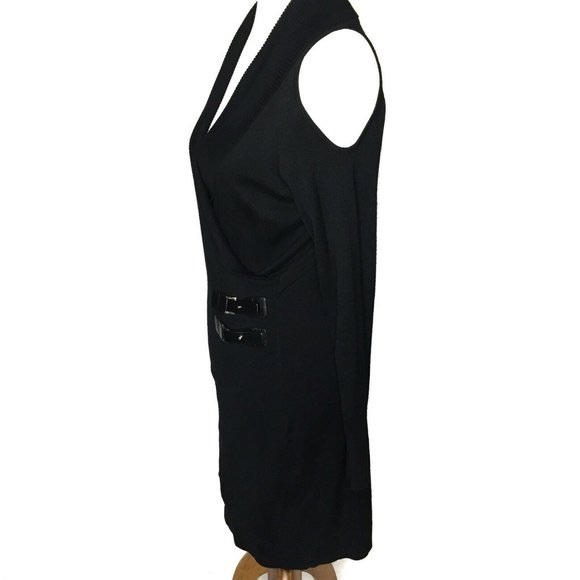 Colleen Lopez Cold Shoulder Faux Wrap Dress - Picture 5 of 6